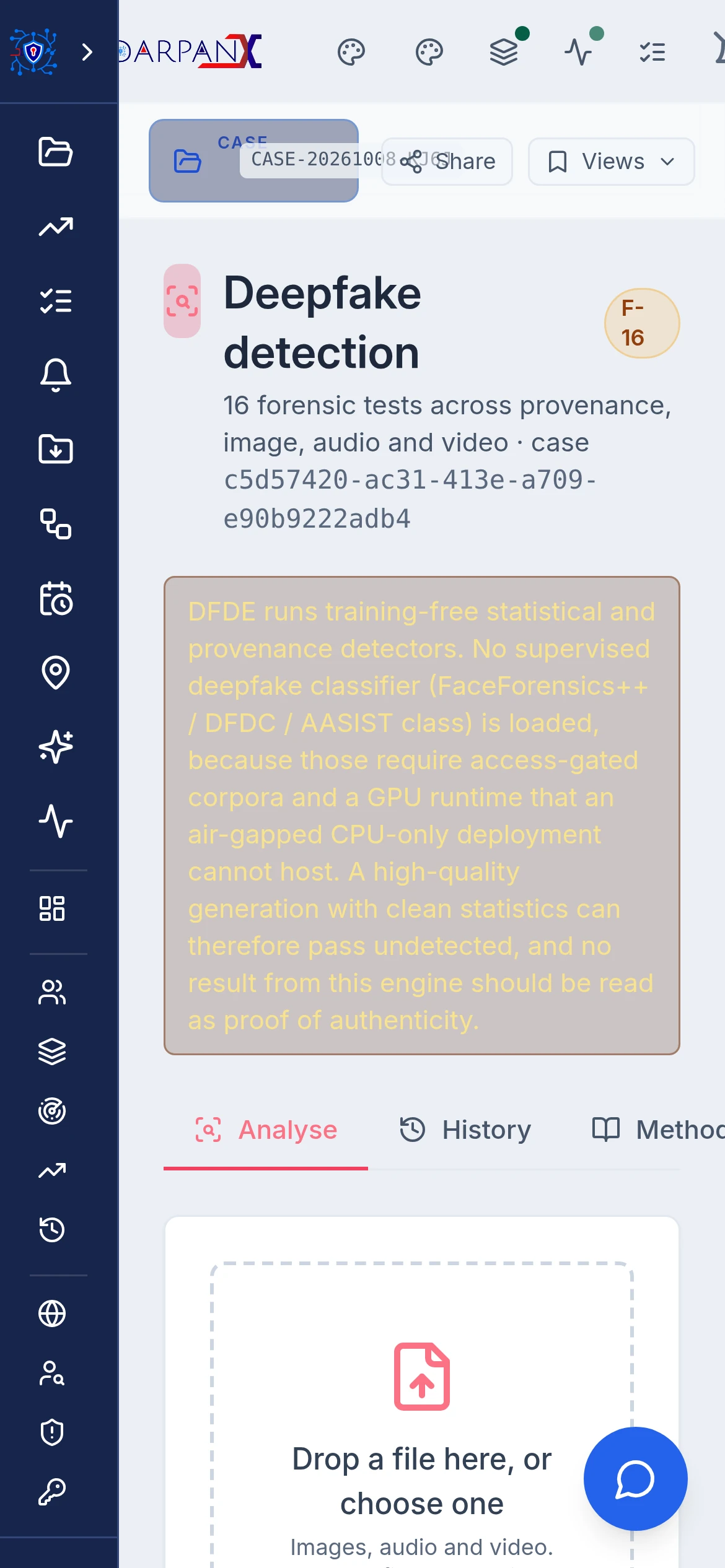 Deepfake detection on a phone